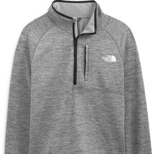 Men’s North Face Canyonlands ½ Zip Fleece Medium Gry Heather Size L